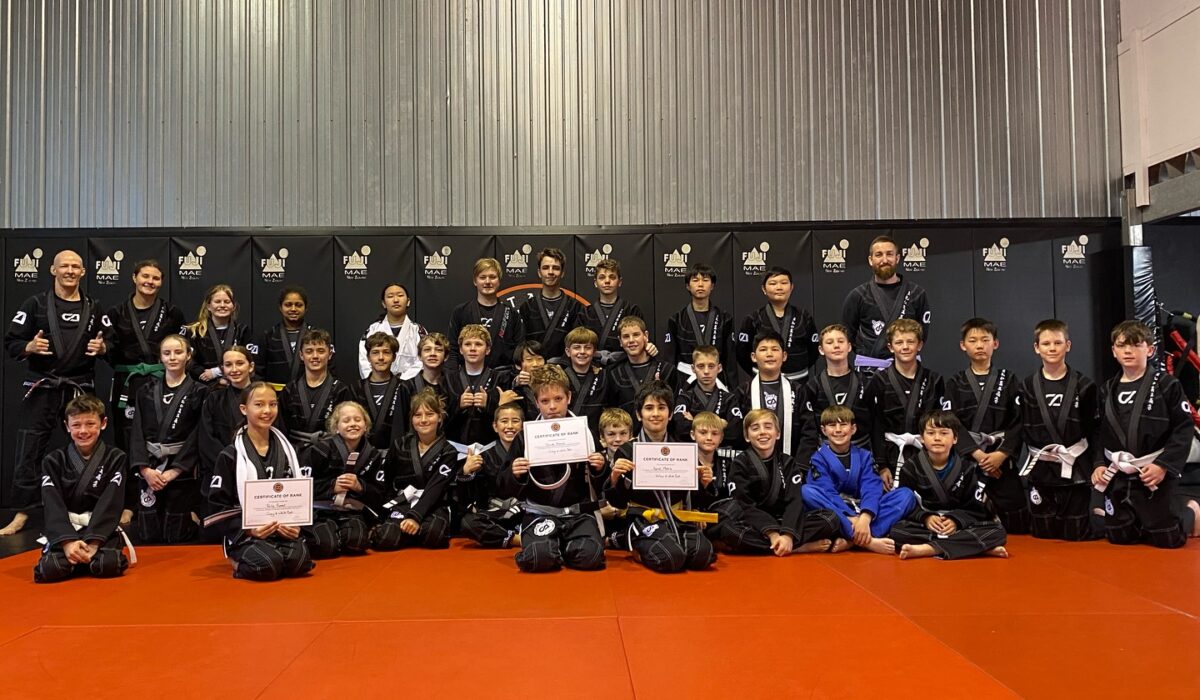 Youth Jiu Jitsu Grading Silverdale.